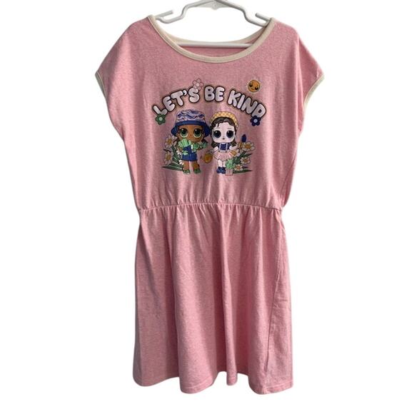 "LOL Surprise" Girls Play Dress "Let's Be Kind"  Size M(7-8) - Picture 1 of 4